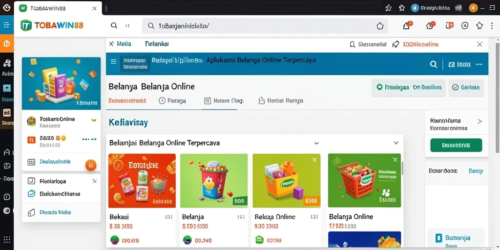Tampilan antarmuka TOBAWIN88 yang elegan dan mudah digunakan.